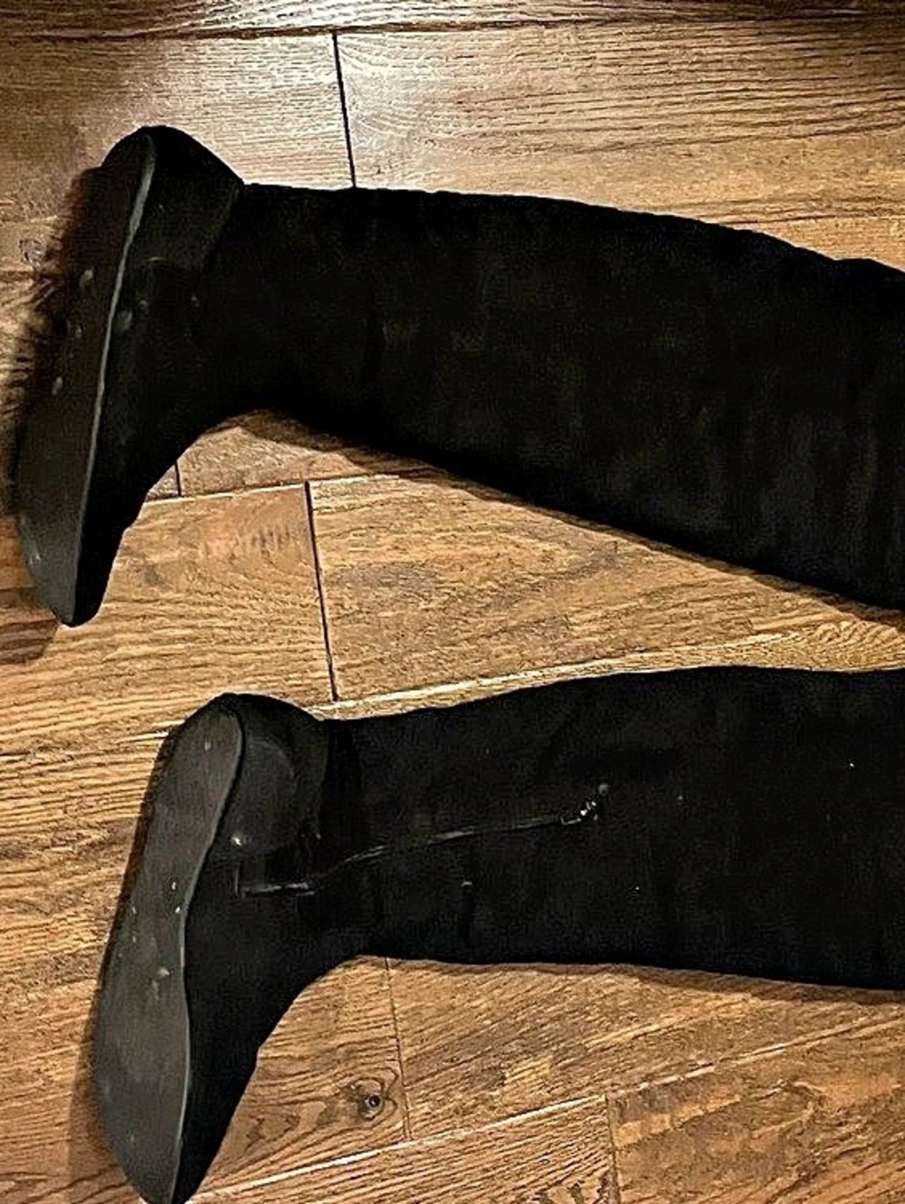 Black Over-the-Knee Boots